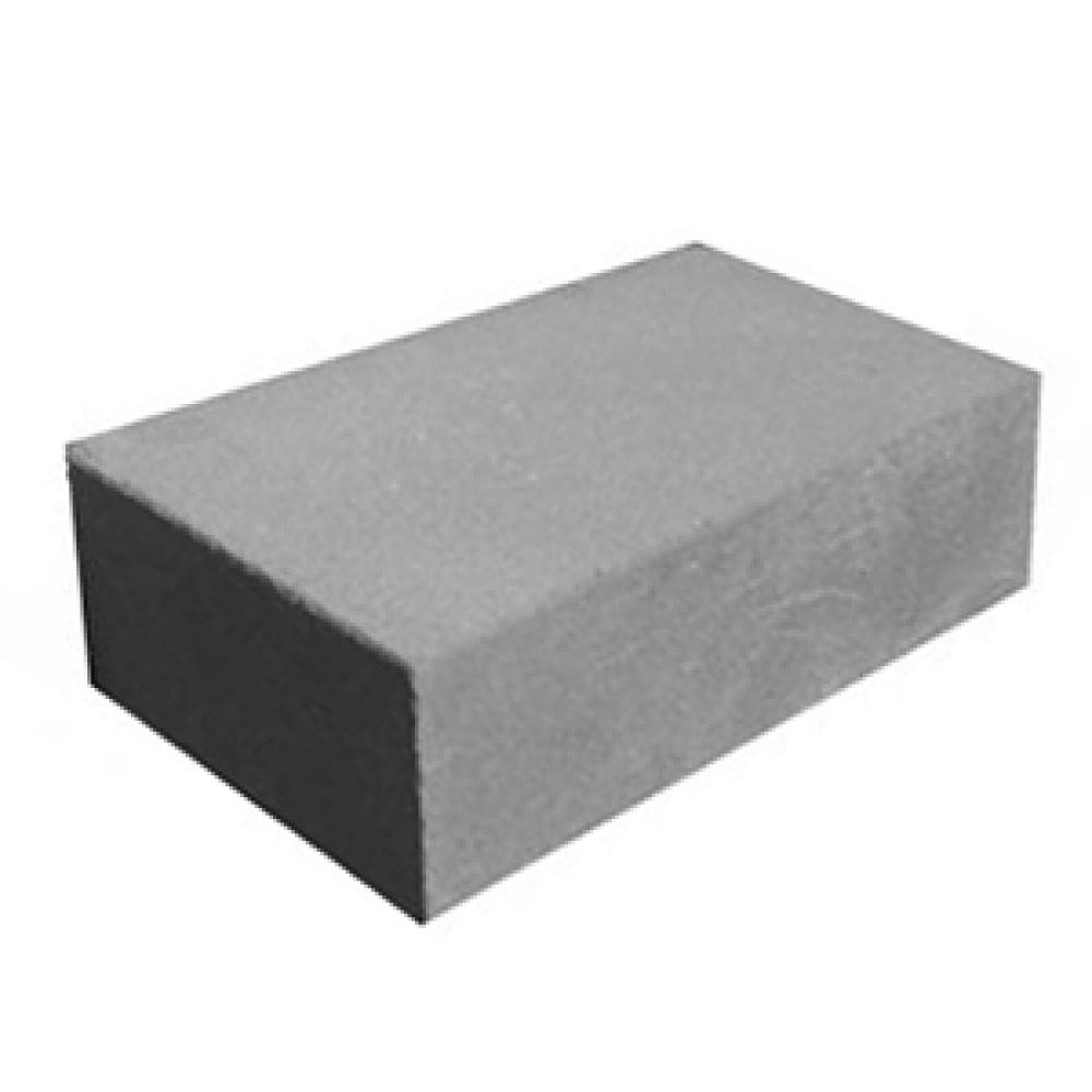 Кирпич бетонный полнотелый гладкий 250 х 120 х 65 мм, цвет графит, цена за шт