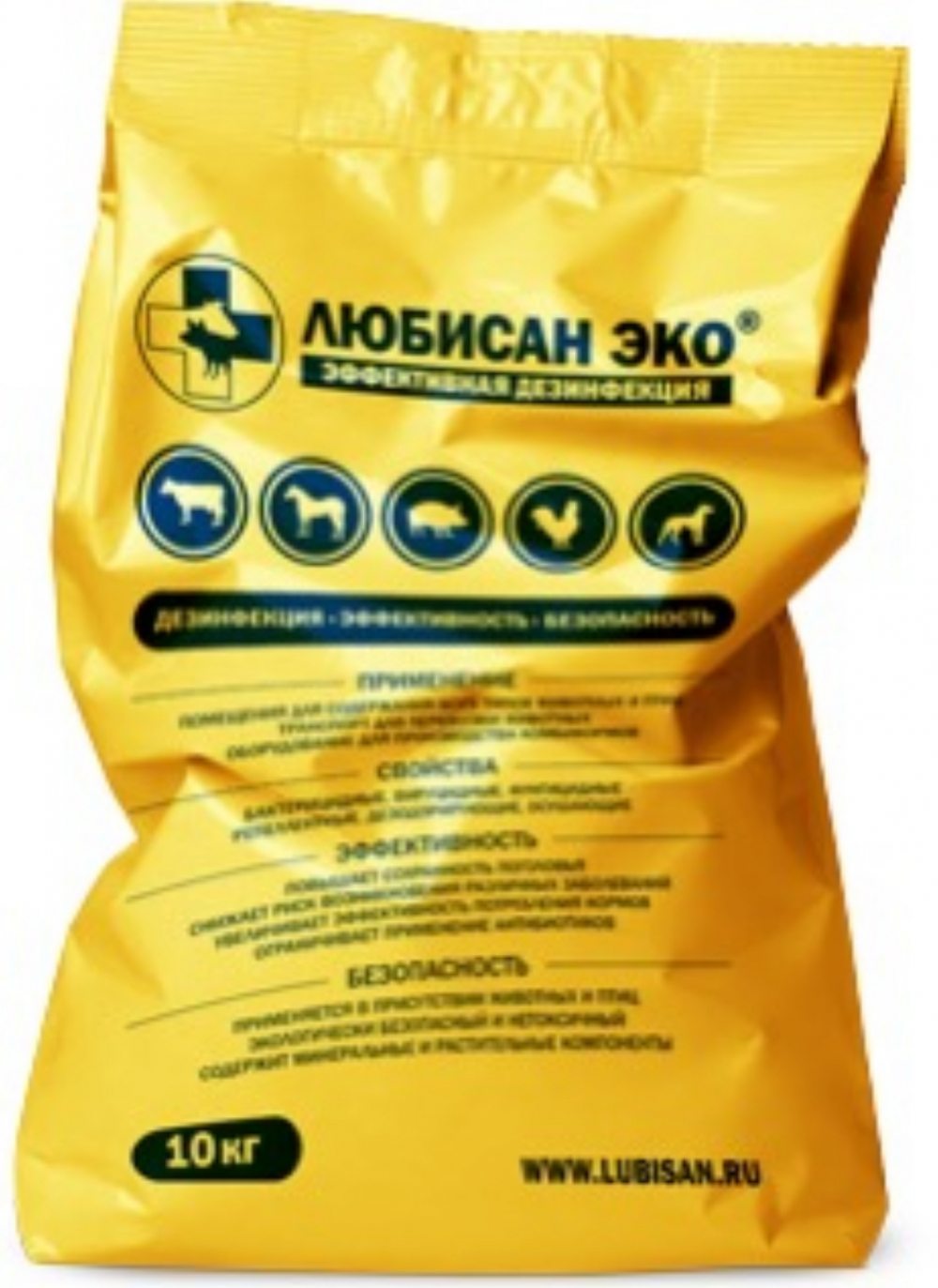 Любисан. Средство для дезинфекции и санитарии.  10кг 