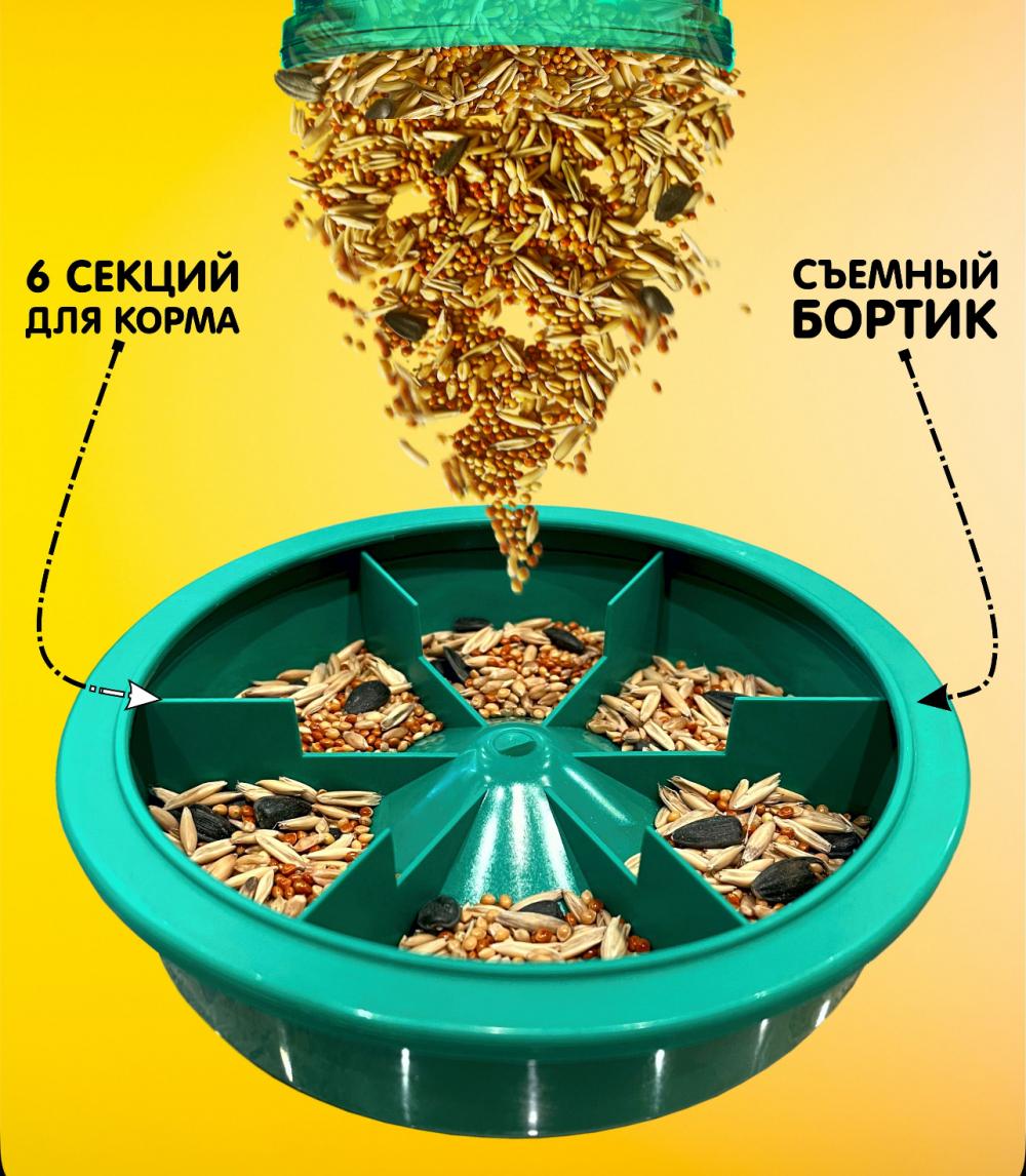 Бункерная кормушка БК-1МК (под банку)